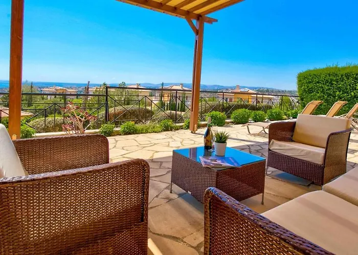 Cc02 - Incredible Sea Views, Aphrodite Hills Apartmán *