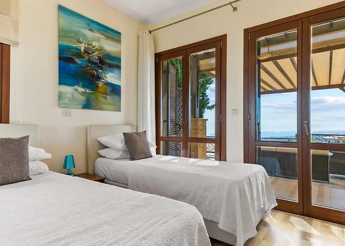 Cc02 - Incredible Sea Views, Aphrodite Hills Lägenhet